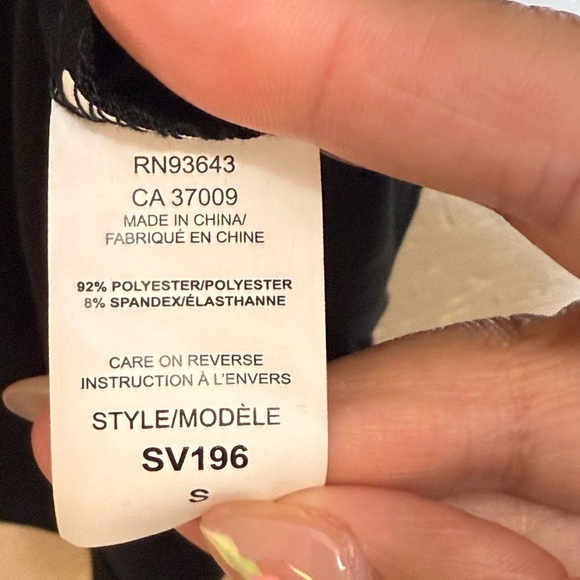 Silverts Black Embellished Long Sleeve Womens Top Assisted Dressing Small NWT - Picture 15 of 16